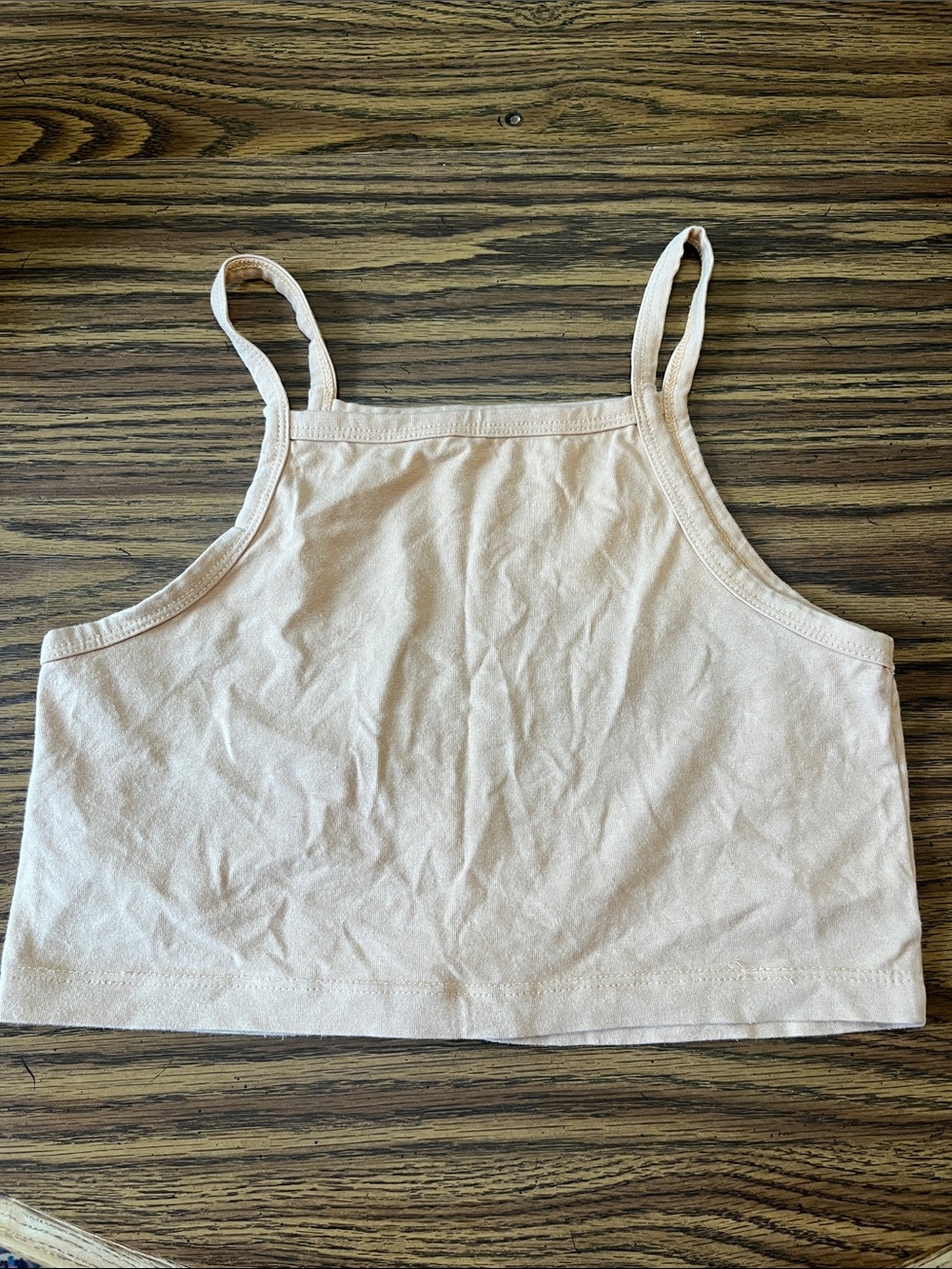 ARQ older style crop tank pecan medium